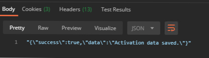 Estensione delle risposte API REST