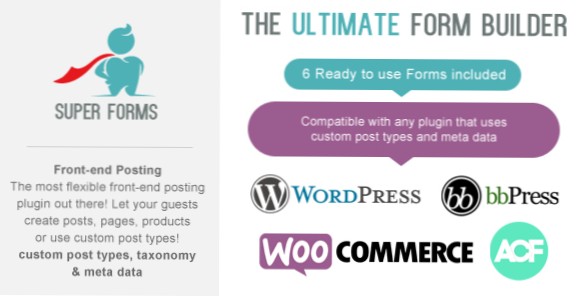 Formulário de front end para criar uma postagem personalizada com visualização