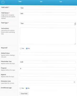 Getting value from Advanced Custom Fields [closed]