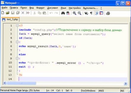 HJELP $ q = mysql_query ($ sel) eller dø (mysql_error ()) HJELP