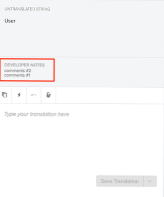 Comment puis-je fusionner les traductions d'un .po dans la source sur un autre .fichier de bon de commande?