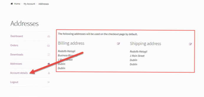 How can I put the contents of My Account > Order into a separate page, Woocommerce