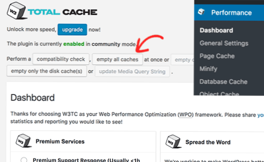 How can I refresh the plugins cache manually?