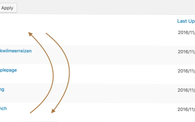 Comment modifier l'URL multisite?