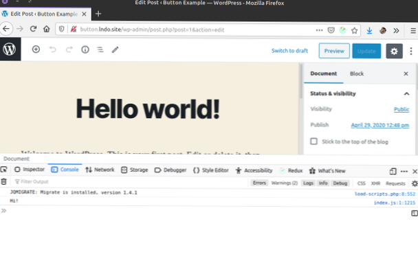 How do I enqueue a script to run inside the Gutenberg editor?