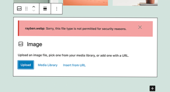 Hvordan bruger jeg det? <picture> element i stedet for <img> tags i WordPress sender indhold, der har webP-support?