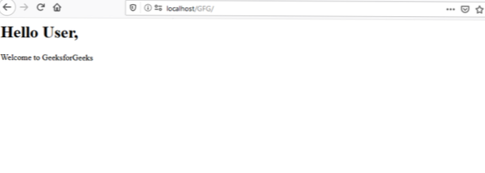 How do you get final outputed HTML in PHP?
