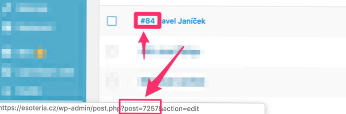 Comment vérifier si le numéro de commande Woocommerce est égal à l'ID de publication?