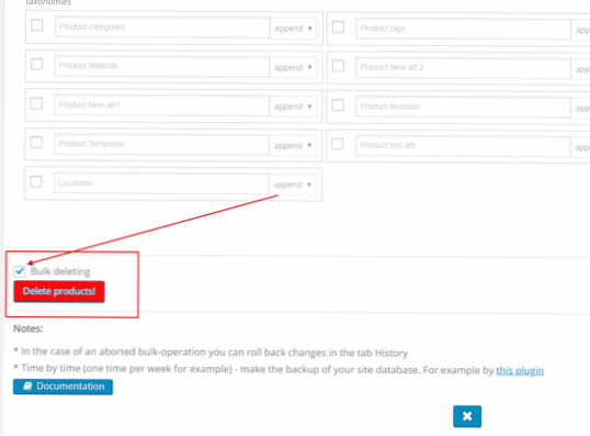 Jak hromadně mazat kategorie WooCommerce, které mají pouze jeden produkt