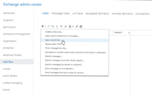 como editar ou remover a mensagem de rodapé do painel [duplicado]