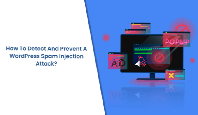 How to find a spam link?