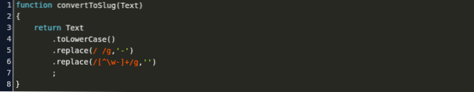 How to get the post name (slug) from the item ID when traversing the navbar?