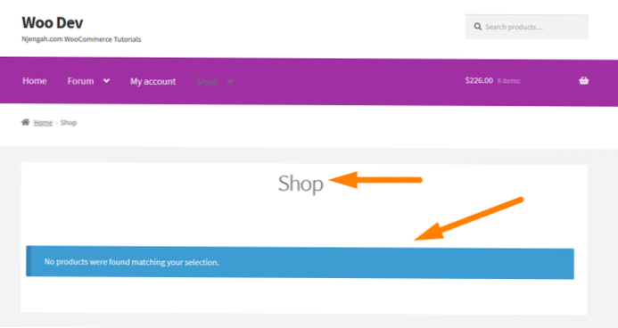 How to hide / remove duplicated Woocommerce products from Shop page