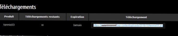 Come nascondere l'URL per il prodotto scaricabile in WooCommerce? [Chiuso]