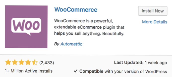 How to install Woocommerce without plugin?