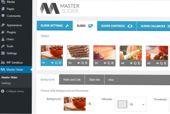 How to make schedule for slider images in Wordpress