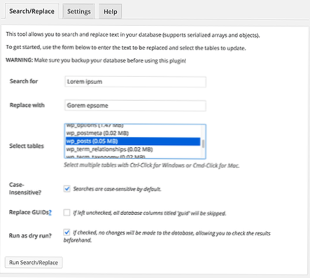 Comment faire en sorte que le plugin WordPress vérifie les modifications de la base de données, puis faire quelque chose?