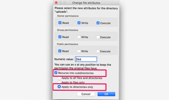 How To Reset Ownership And Permissions of Wp-Content Folder, In Order to Fix HTTP Error When Uploading Images to WordPress Media Library