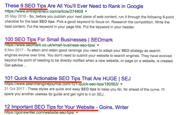 Hvordan vise brukernes søkefrase i SEO-tittel