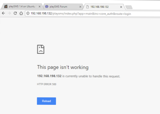 Nemám přístup na přihlašovací stránku