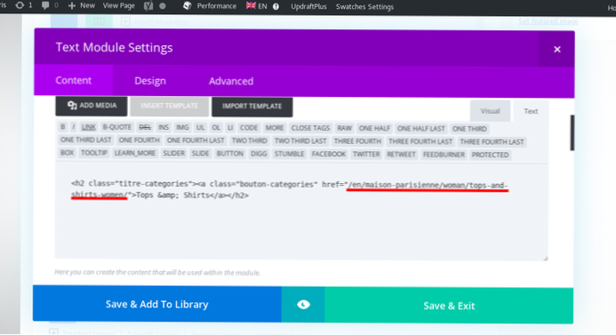Jeg ændrede URL [lukket]