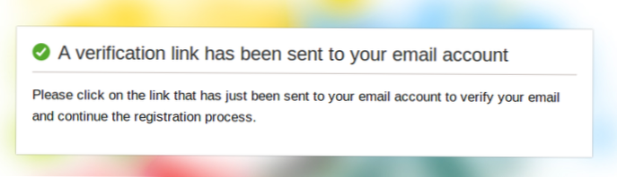 Devo verificare le email quando gli utenti si iscrivono