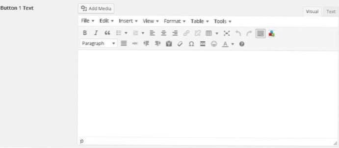 Existuje způsob, jak získat obsah wp_editor (tinymce)?