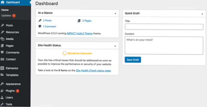 Ønsker å lage en oppdateringstema -funksjonalitet for et tilpasset frontend-dashbord
