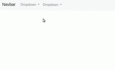 Dropdown-problem med navigationen, har brug for det til at arbejde på svævningen