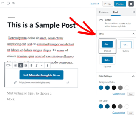Il plugin non aggiunge azione