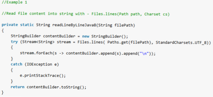 Lire le contenu du fichier à la manière de WP