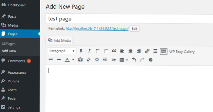 Obnovená instalace Wordpress (na localhost) odkazy nefunkční a obrázky se nezobrazují