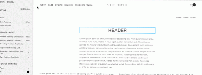 Suppression de l'espace vide sous l'en-tête [fermé]