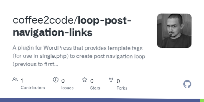 Setting up navigation links for posts (first, prev, next, last)