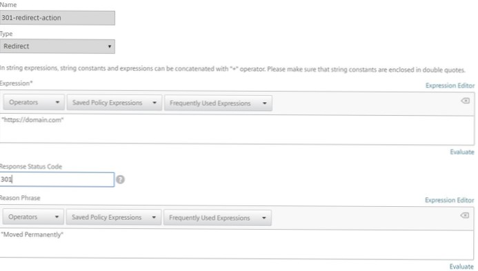 Configurare permanentă 301 Redirecționează după trecerea la Https [închis]