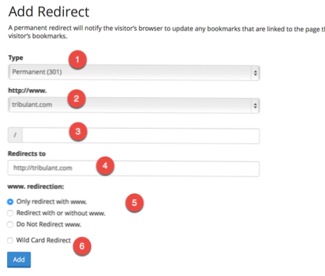 Stop med at WordPress omdirigerer www til ikke-www