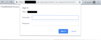 Seltsame Popup-Anzeige auf meinem WordPress-Admin-Dashboard