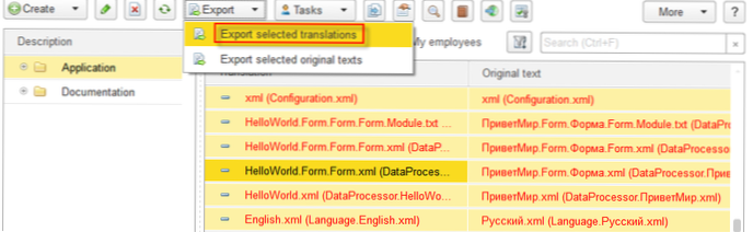Translations in source code