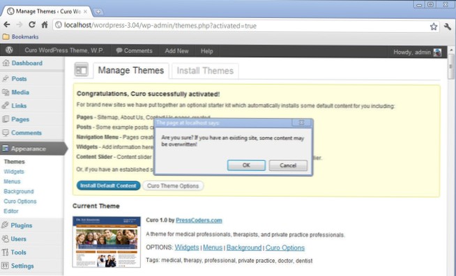 Qual è la differenza tra le funzioni admin_url() e get_admin_url()??
