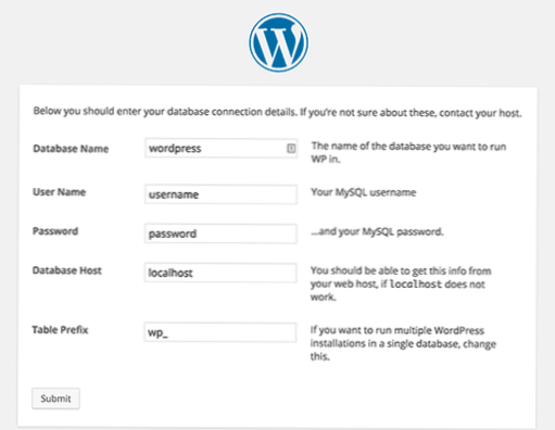 kde mám psát konstanty do wordpressu?