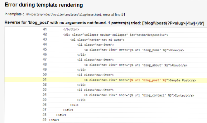 ¿Por qué el término de mi página actual no devuelve un slug??