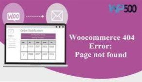 Pagina del prodotto Woocommerce 404 non trovata