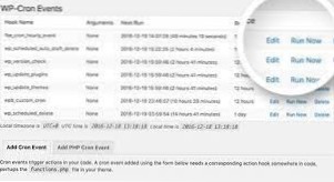 Wordpress-funksjon, kjør med Crontab