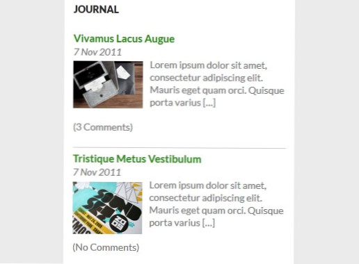 WordPress Nylige innlegg - Loop