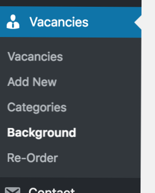 Add a background image for Custom Post Type archives page