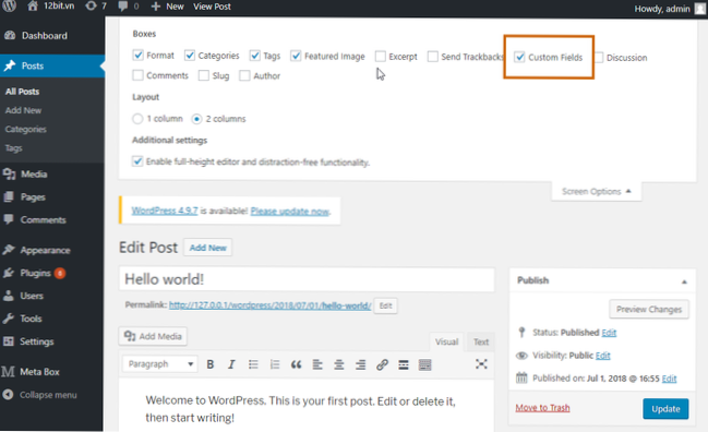 Benutzerdefiniertes Feld (Wert) zum Suchergebnis hinzufügen (ohne Plugin)