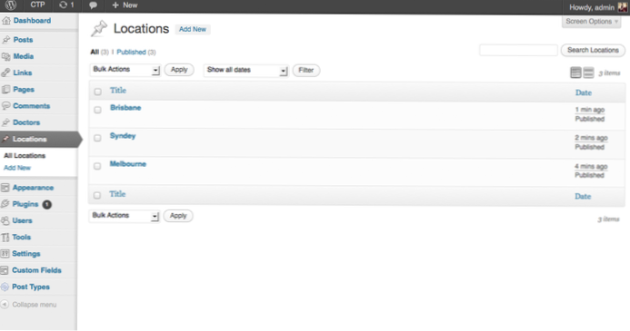 Erweiterte benutzerdefinierte Felder und Post-Metafeld-Beziehung