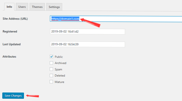 Kann Multisite ohne Domainnamen in WordPress laufen??