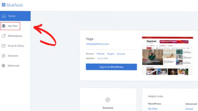 Can you develop themes and plugins while using the hosting services BlueHost? [closed]