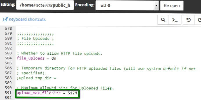 Pouvez-vous limiter la taille des fichiers multimédias téléchargés sans utiliser php.ini?